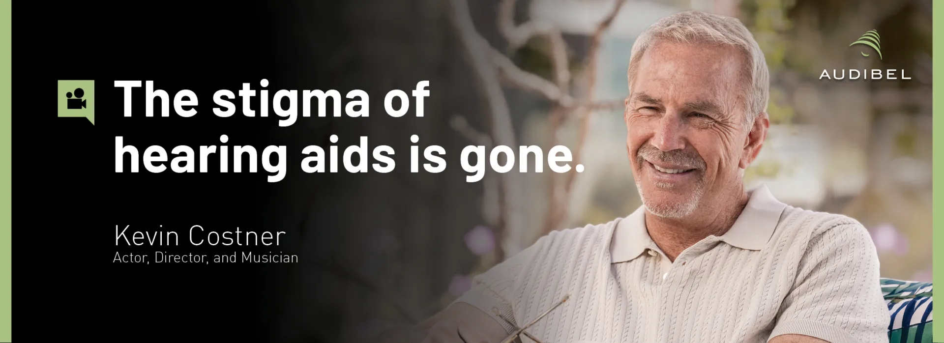 The stigma of hearing aids is gone
